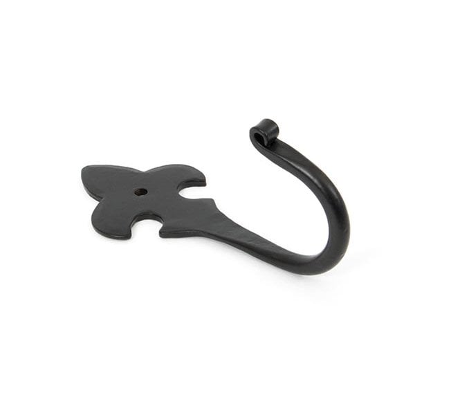 From The Anvil 33834 Fleur-De-Lys Hook  - Black