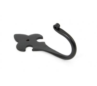 From The Anvil 33834 Fleur-De-Lys Hook  - Black