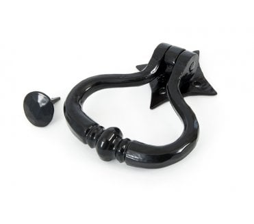 From The Anvil 33839 Shakespeare Door Knocker - Black