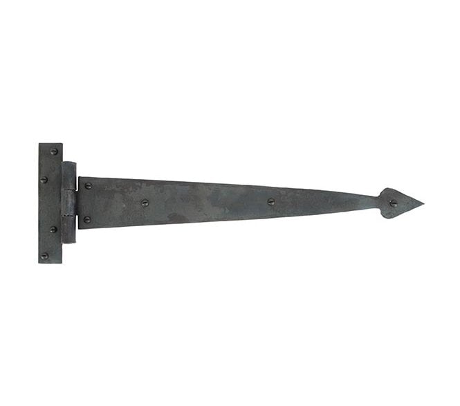 From The Anvil 33843 400mm Arrow Head T Hinges (Pair) - Beeswax