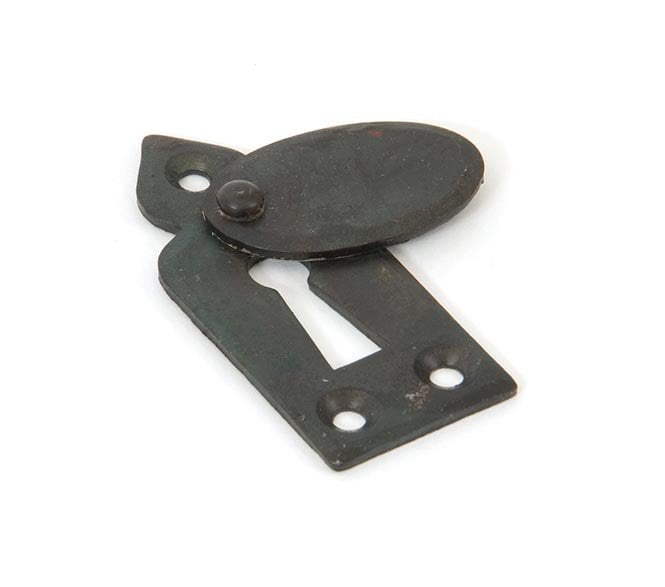 From The Anvil 33865 Gothic Escutcheon & Cover - Beeswax