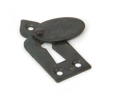 From The Anvil 33865 Gothic Escutcheon & Cover - Beeswax