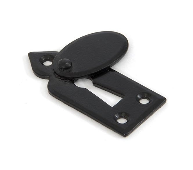 From The Anvil 33867 Gothic Escutcheon & Cover - Black