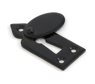 From The Anvil 33867 Gothic Escutcheon & Cover - Black