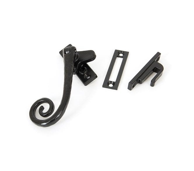 From The Anvil 33882 Deluxe Locking Monkeytail Fastener (Left Hand) - Black