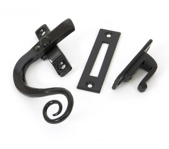 From The Anvil 33952 Monkeytail Locking Window Fastener (Left Hand) - Black