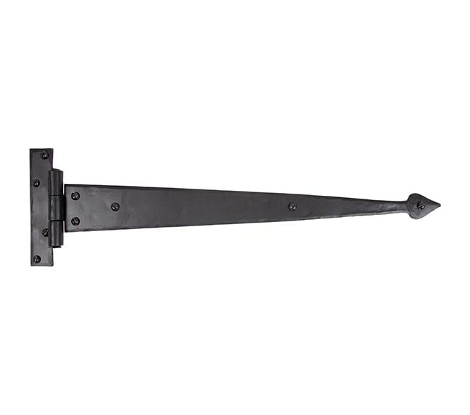 From The Anvil 33974 450mm Arrow Head T Hinges (Pair) - Black