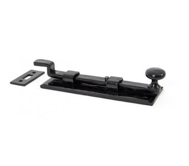 From The Anvil 33979 6 Cranked Knob Bolt - Black