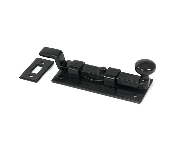 From The Anvil 33981 4 Cranked Knob Bolt - Black
