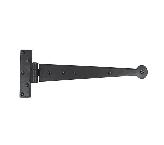 From The Anvil 33989 12'' Penny End T Hinges (Pair) - Black