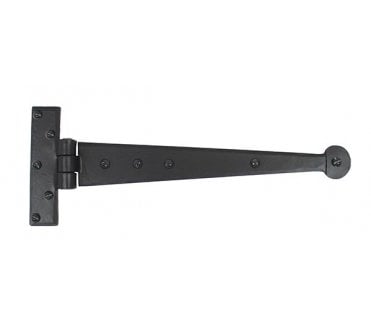 From The Anvil 33989 12'' Penny End T Hinges (Pair) - Black