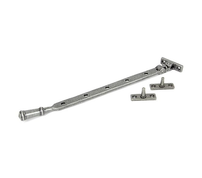 From The Anvil 45141 12 Handmade Regency Window Stay - Pewter