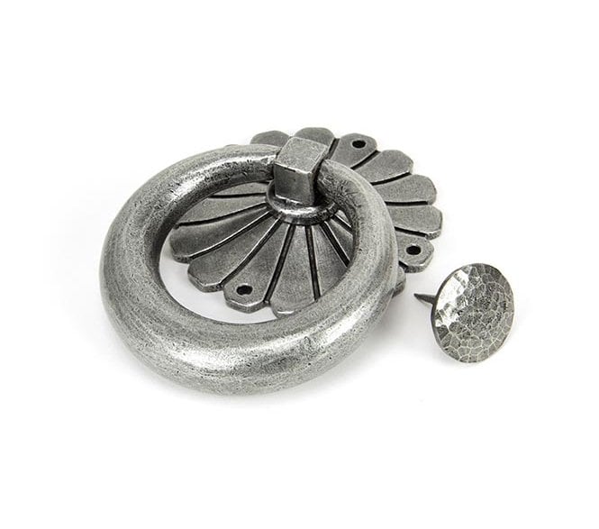 From The Anvil 45207 Shropshire Ring Door Knocker - Pewter
