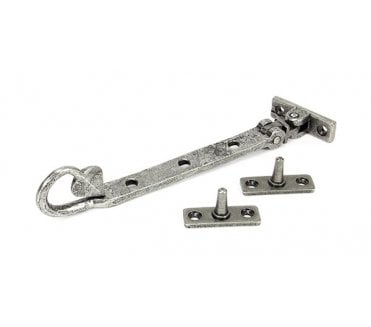 From The Anvil 45253 8 Handmade Shropshire Window Stay - Pewter