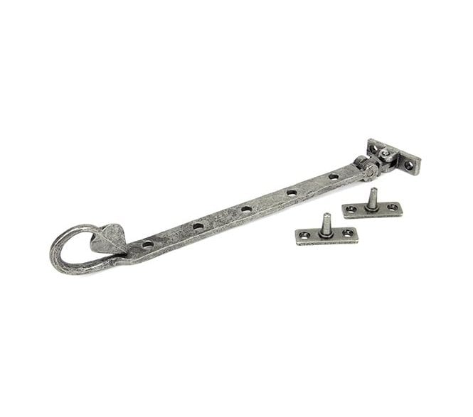 From The Anvil 45255 12 Handmade Shropshire Window Stay - Pewter