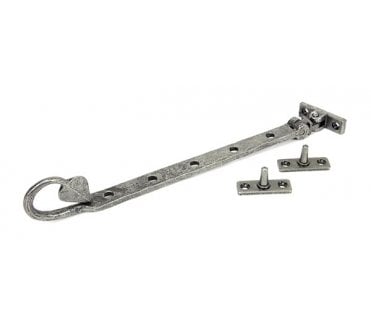 From The Anvil 45255 12 Handmade Shropshire Window Stay - Pewter