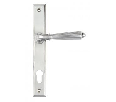 From The Anvil 45320 Hinton Slimline Sprung Lever Espag Lock Set - Polished Chrome