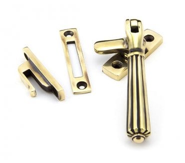 From The Anvil 45339 Locking Hinton Window Fastener - Aged Brass