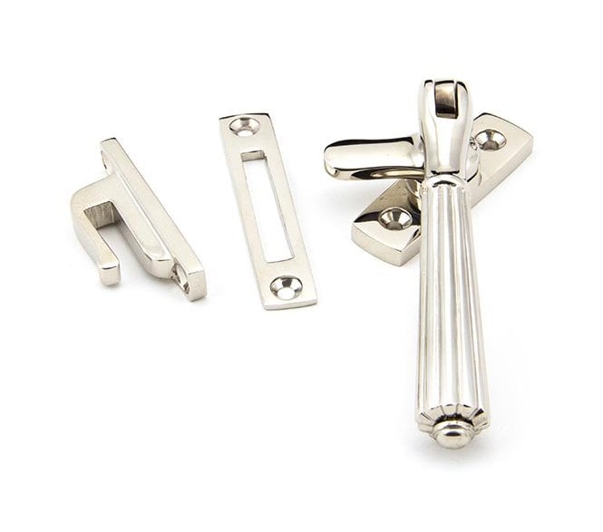 From The Anvil 45341 Locking Hinton Window Fastener - Polished Nickel