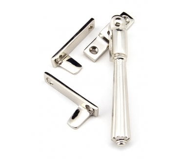 From The Anvil 45346 Locking Night Vent Hinton Window Fastener - Polished Nickel