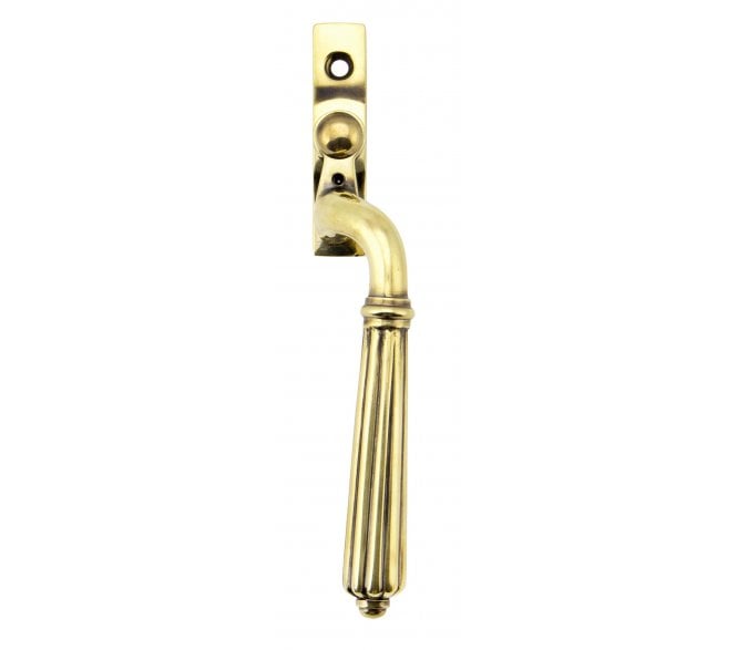 From The Anvil 45349 Hinton Locking Espag Window Fastener (Right Hand) - Aged Brass
