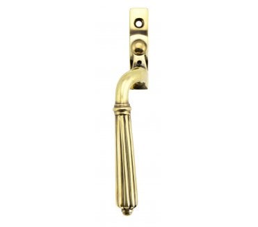 From The Anvil 45350 Hinton Locking Espag Window Fastener (Left Hand) - Aged Brass