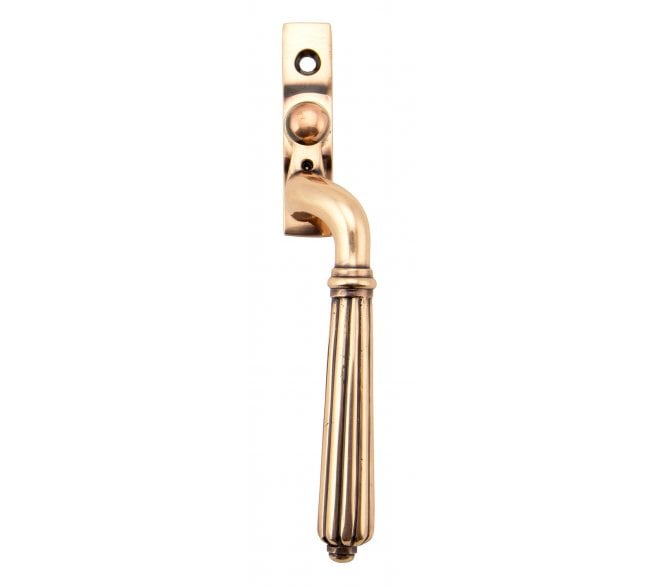 From The Anvil 45357 Hinton Locking Espag Window Fastener (Right Hand) - Polished Bronze