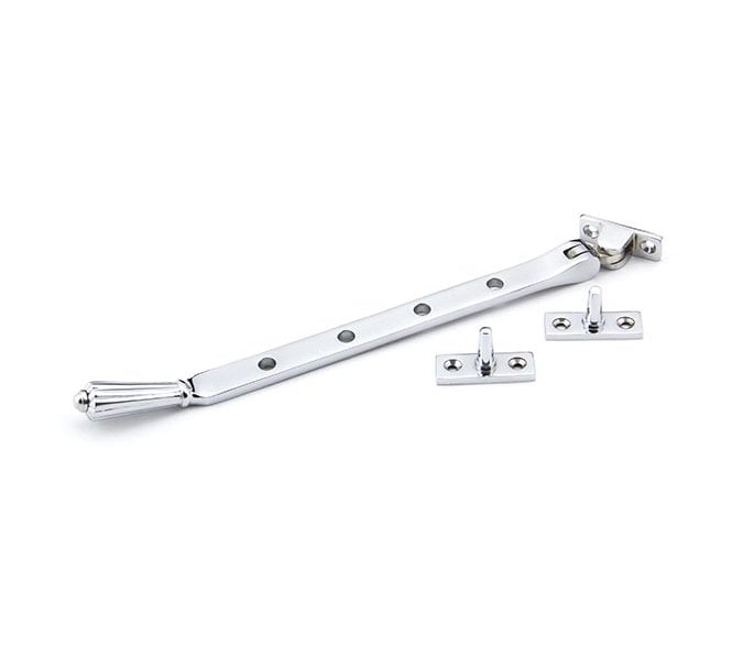 From The Anvil 45363 10 Hinton Window Stay - Polished Chrome