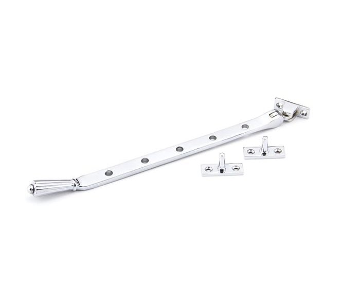 From The Anvil 45364 12 Hinton Window Stay - Polished Chrome