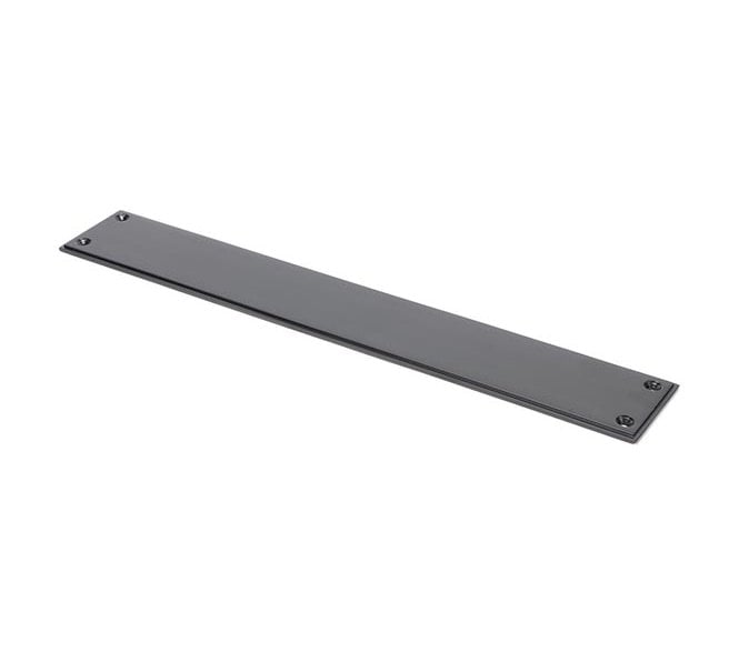 From The Anvil 45387 Art Deco Finger Plate 425mm - Aged Bronze