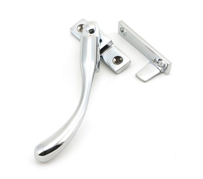 From The Anvil 45394 Night-Vent Locking Peardrop Fastener (Left Hand) - Polished Chrome