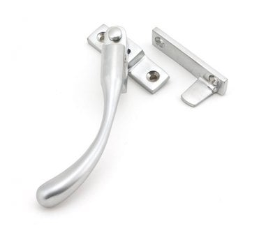 From The Anvil 45398 Night-Vent Locking Peardrop Fastener (Left Hand) - Satin Chrome
