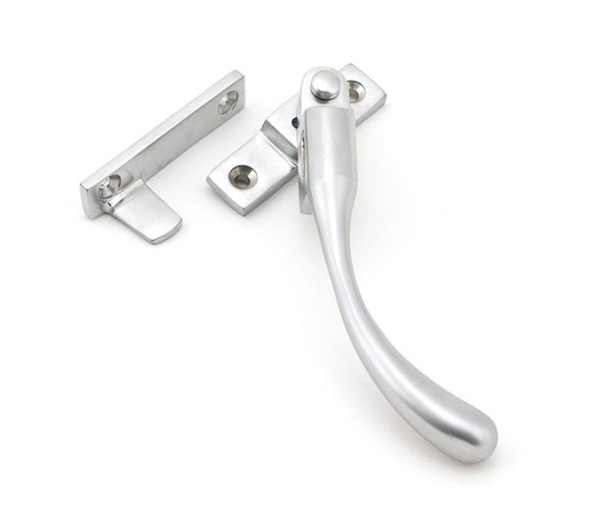 From The Anvil 45399 Night-Vent Locking Peardrop Fastener (Right Hand) - Satin Chrome