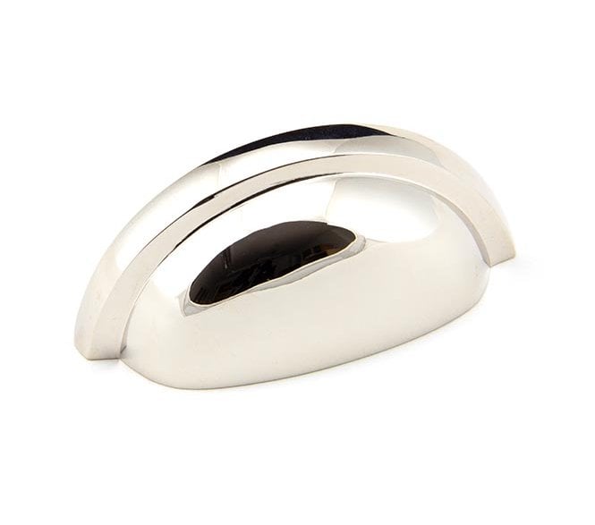 From The Anvil 45406 Regency Concealed Drawer Cup Pull - Polished Nickel