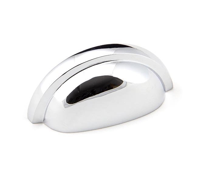 From The Anvil 45407 Regency Concealed Drawer Cup Pull - Polished Chrome