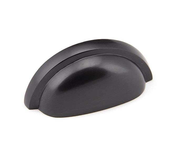 From The Anvil 45408 Regency Concealed Drawer Cup Pull - Aged Bronze