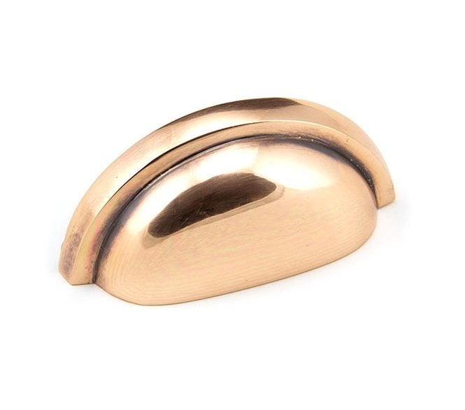 From The Anvil 45409 Regency Concealed Drawer Cup Pull - Polished Bronze