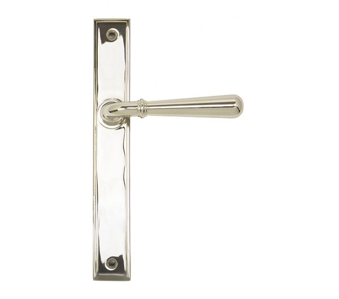 From The Anvil 45430 Newbury Slimline Multipoint Sprung Latch Set - Polished Nickel