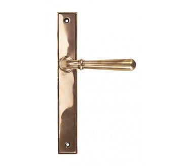 From The Anvil 45432 Newbury Slimline Multipoint Sprung Latch Set - Polished Bronze