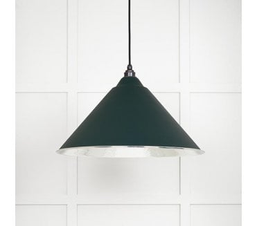 From The Anvil 45433DI Hockley Light Pendant - Dingle & Hammered Nickel