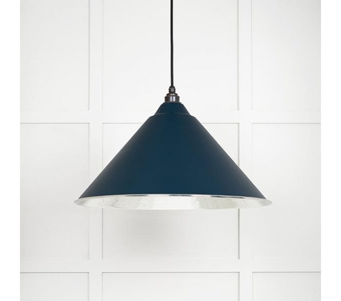 From The Anvil 45433DU Hockley Light Pendant - Dusk & Hammered Nickel