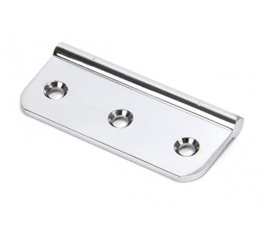 From The Anvil 45439 75mm Dummy Butt Hinges (Each) - Polished Chrome