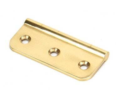 From The Anvil 45441 75mm Dummy Butt Hinges (Each) - Polished Brass