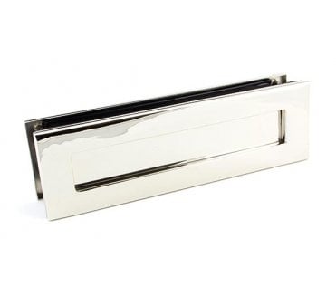 From The Anvil 45443 Traditional Letter Plate 315x92mm - Polished Nickel