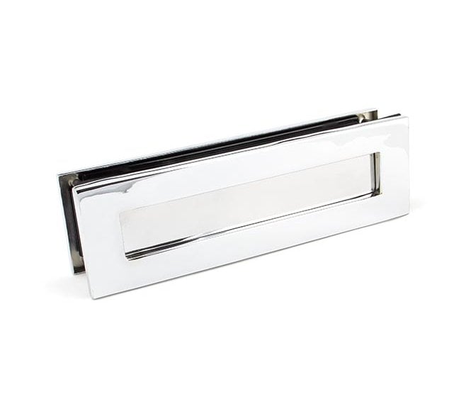 From The Anvil 45444 Traditional Letter Plate 315x92mm - Polished Chrome