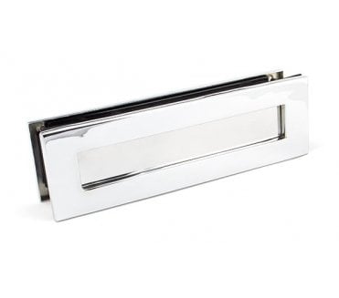 From The Anvil 45444 Traditional Letter Plate 315x92mm - Polished Chrome