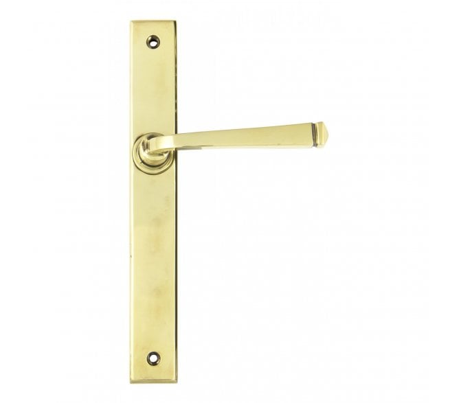 From The Anvil 45448 Avon Slimline Multipoint Sprung Latch Set - Aged Brass
