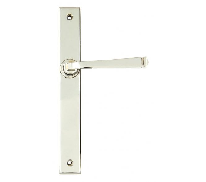 From The Anvil 45449 Avon Slimline Multipoint Sprung Latch Set - Polished Nickel