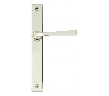 From The Anvil 45449 Avon Slimline Multipoint Sprung Latch Set - Polished Nickel