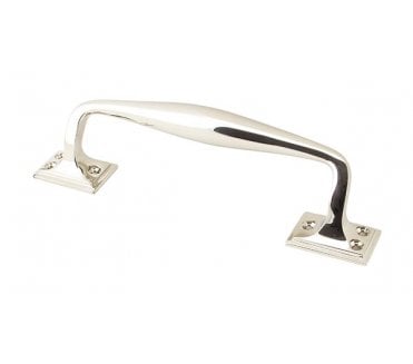 From The Anvil 45463 Art Deco Pull Handle 230mm - Polished Nickel